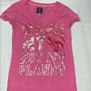 Pink T-shirt (Victoria Secret)
